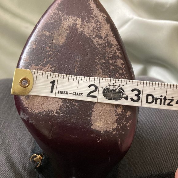 🌟HOST PICK🌟 Gucci Noah Brocade Black Leather Suede Ankle Boots Booties Size 36 - Picture 13 of 16